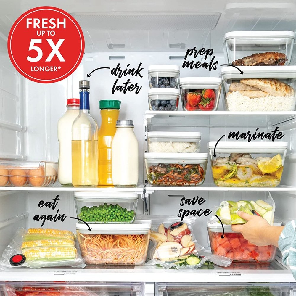 NIB ZWILLING Fresh & Save 3-pc Glass Food Storage Container, Meal Prep Container - Picture 9 of 14